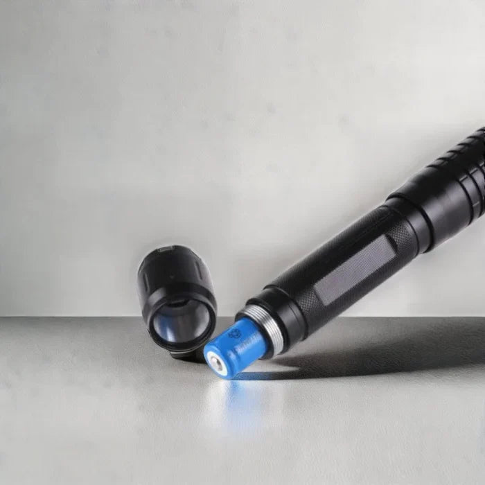 Blue Laser Torch Adjustable Focus Fire-Starting Tool