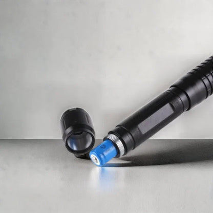Blue Laser Torch Adjustable Focus Fire-Starting Tool