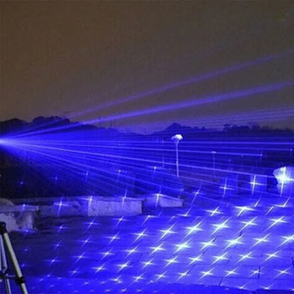 Blue Laser Torch Adjustable Focus Fire-Starting Tool