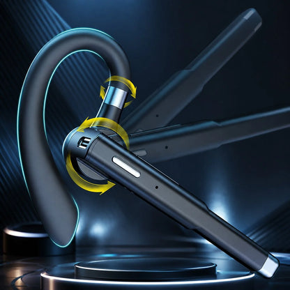 Bluetooth Headset Dual-Mic Noise Cancelling 25 Hour Talk Time
