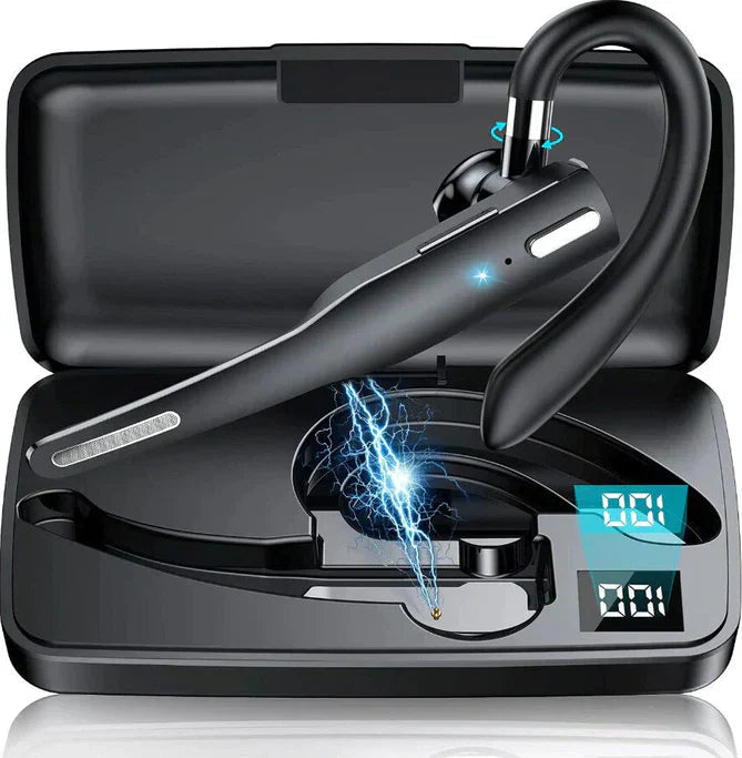 Bluetooth Headset Noise Cancelling Dual-Device Pairing 25-Hour Battery