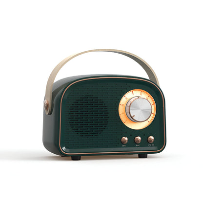 Bluetooth Speaker Retro Wood Finish Portable