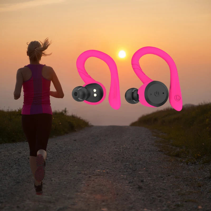 Bluetooth Sports Earbuds Waterproof with 20-Hour Playback