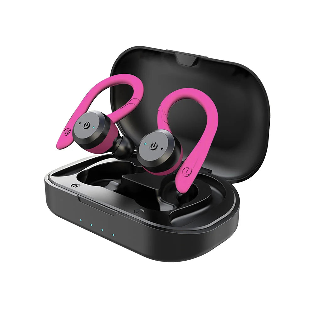 Bluetooth Sports Earbuds Waterproof with 20-Hour Playback