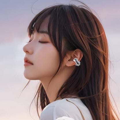 Bluetooth Sports Headphones Open-Ear 48-Hour Battery Noise-Canceling Mics
