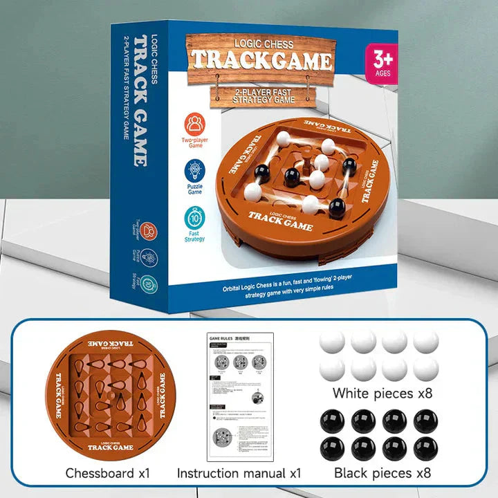 Board Game Quick 10 Minute Rounds Durable Smooth Pieces