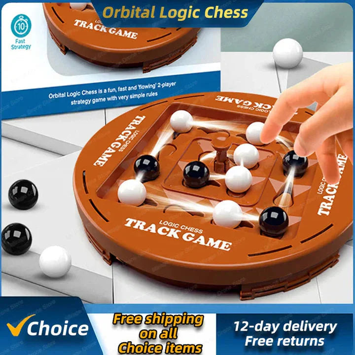 Board Game Quick 10 Minute Rounds Durable Smooth Pieces