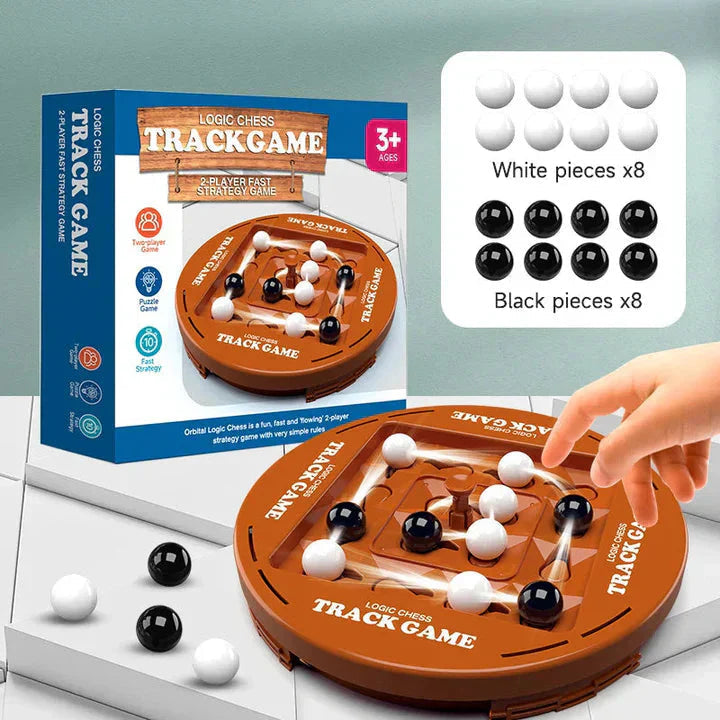 Board Game Quick 10 Minute Rounds Durable Smooth Pieces