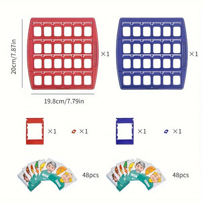 Board Game Two Player Compact Plastic