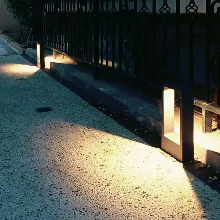 Bollard Light Warm White LED IP65 Aluminum