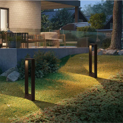 Bollard Light Warm White LED IP65 Aluminum