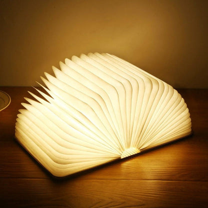 Book Lamp Foldable Rechargeable Adjustable Brightness