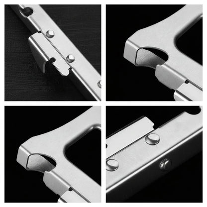 Bottle & Jar Opener Stainless Steel Ergonomic Grip