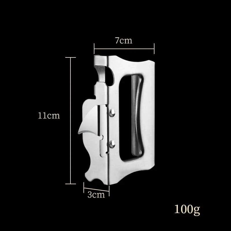 Bottle & Jar Opener Stainless Steel Ergonomic Grip