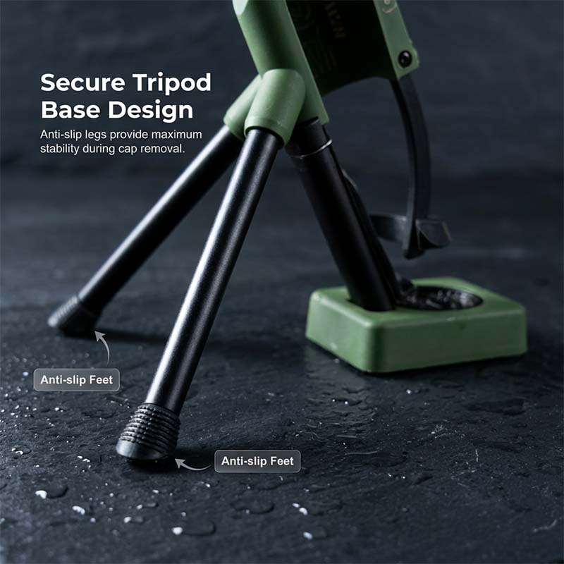 Bottle Opener Tactical Tripod Stand Single-Pull