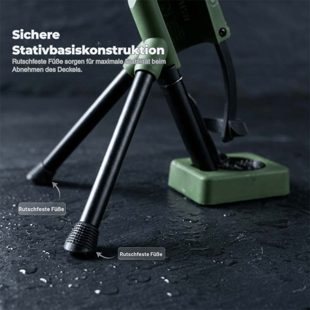 Bottle Opener Tactical Tripod Stand Single-Pull