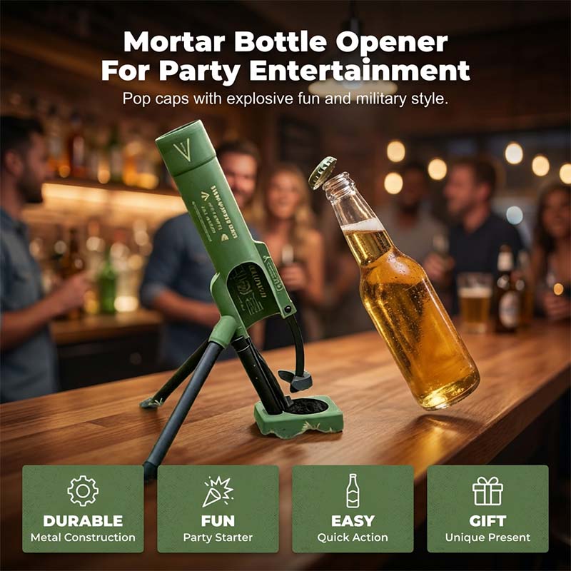 Bottle Opener Tactical Tripod Stand Single-Pull