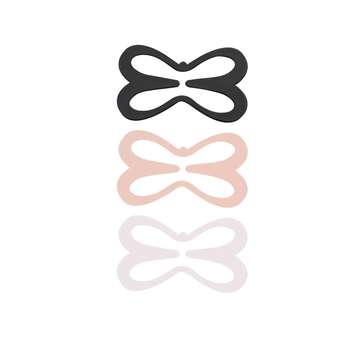 Bra Strap Clips Butterfly Racerback Converter Flat Design