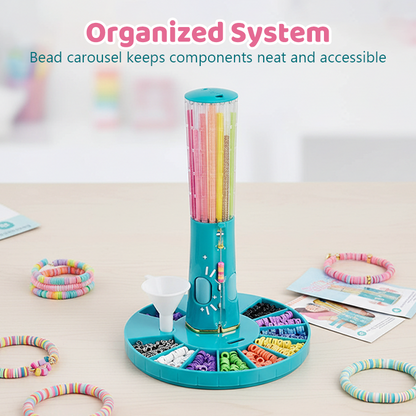 Bracelet Craft Kit Click Dispensing Heishi Beads Starter Set