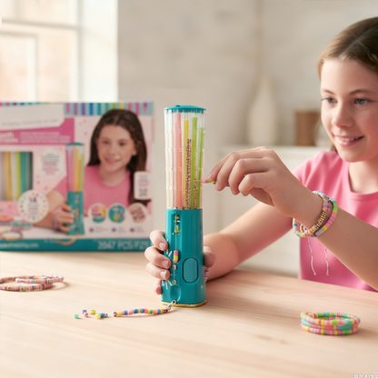 Bracelet Craft Kit Click Dispensing Heishi Beads Starter Set
