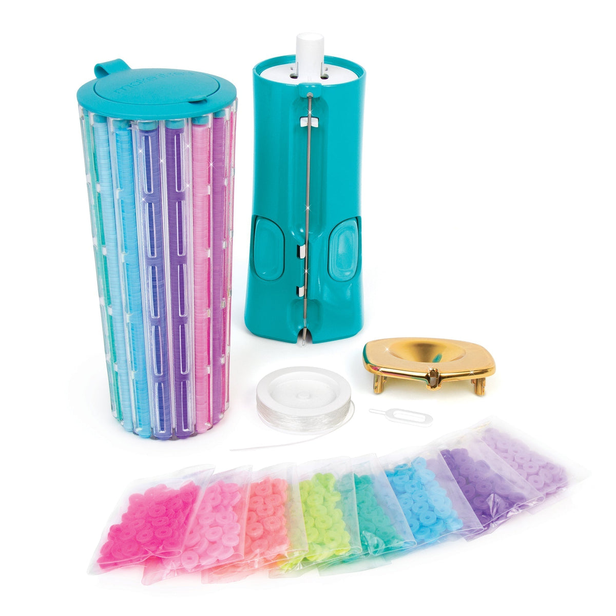 Bracelet Making Kit Bead Carousel Over 2,000 Beads