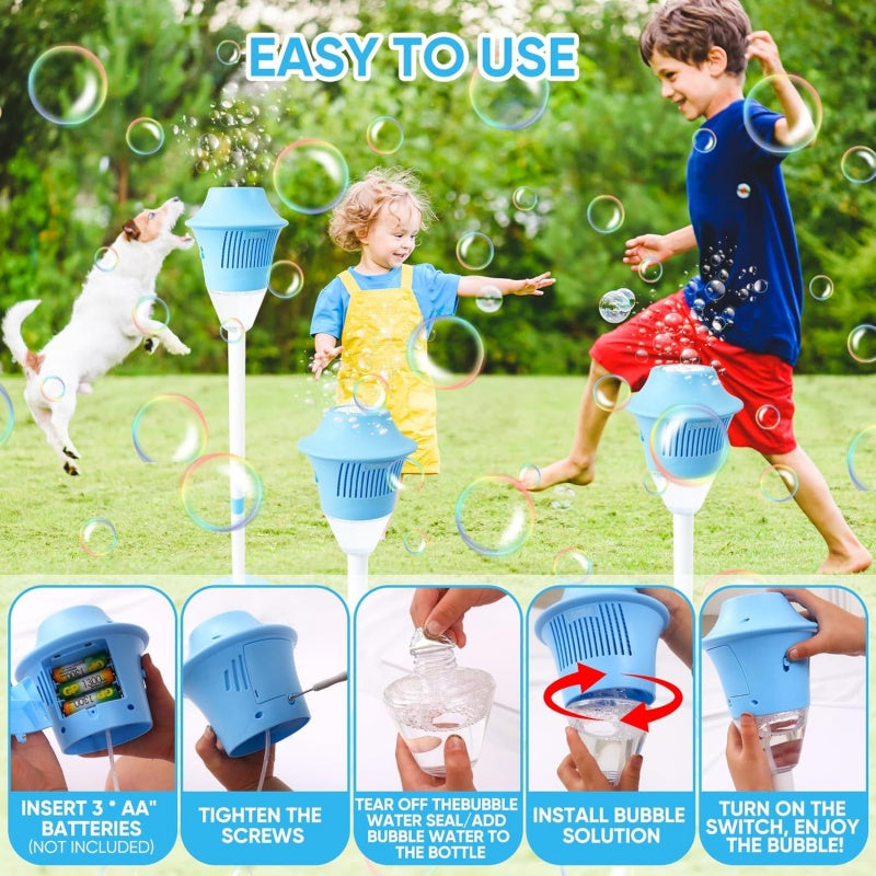 Bubble Machine 20,000 Bubbles Per Minute LED & Music