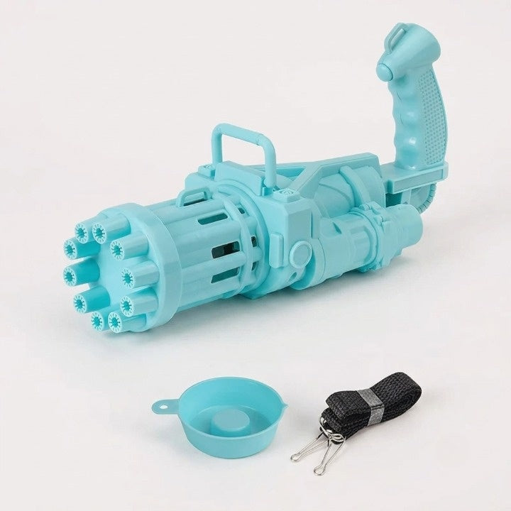 Bubble Machine Automatic Battery-Powered Pistol Grip
