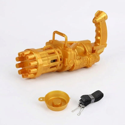 Bubble Machine Automatic Battery-Powered Pistol Grip