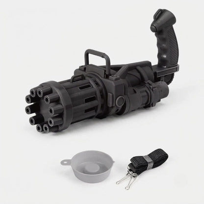 Bubble Machine Automatic Battery-Powered Pistol Grip
