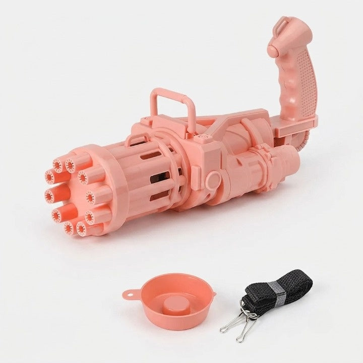 Bubble Machine Automatic Battery-Powered Pistol Grip