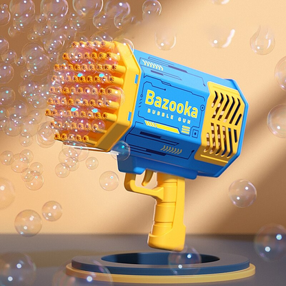 Bubble Machine Integrated LED 69 Bubble Holes Battery Operated