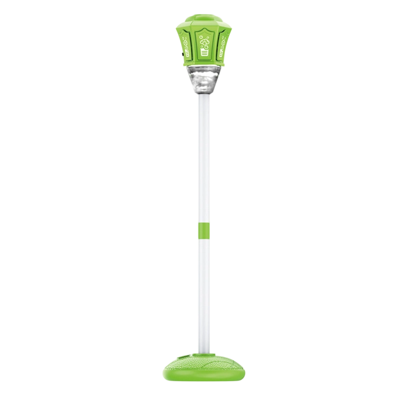 Bubble Machine Lamppost LED Remote Control Battery Powered