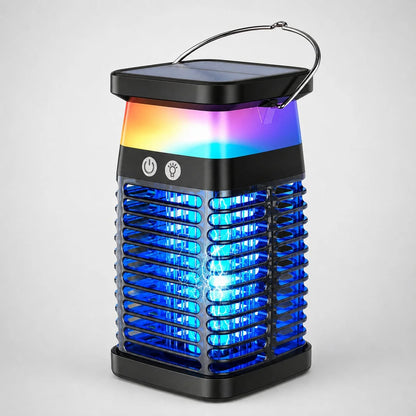 Bug Zapper Lantern Dual-Mode Solar & USB-C Rechargeable