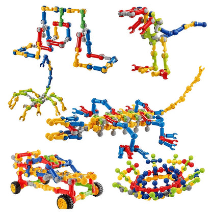 Building Block Set Large Interlocking Pieces Screen-Free Creative Play