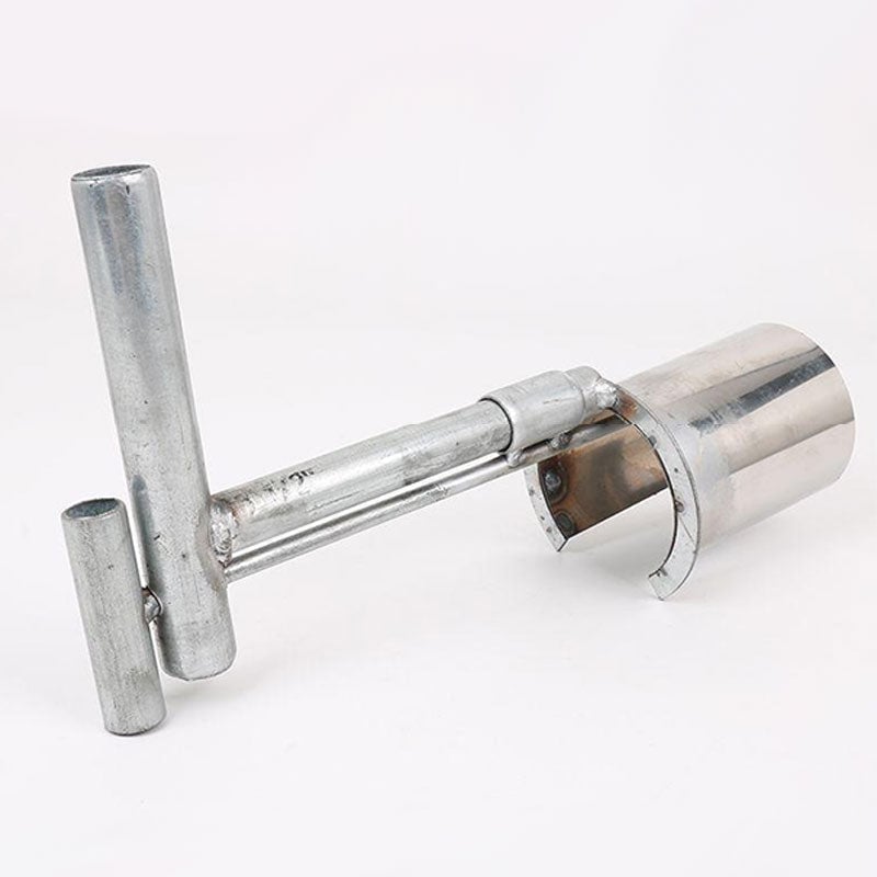 Bulb Planting Tool Ergonomic T-Handle Rust-Resistant Stainless Steel