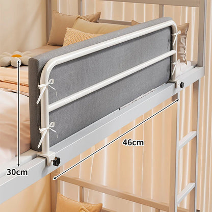 Bunk Bed Safety Rail Padded Clamp-On 47.2-Inch Guard
