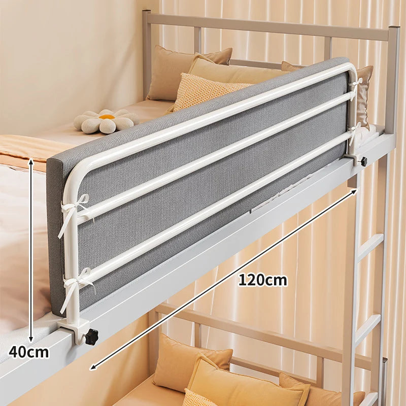 Bunk Bed Safety Rail Padded Clamp-On 47.2-Inch Guard