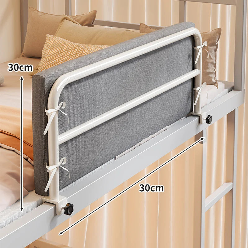 Bunk Bed Safety Rail Padded Clamp-On 47.2-Inch Guard
