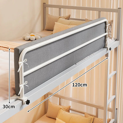 Bunk Bed Safety Rail Padded Clamp-On 47.2-Inch Guard