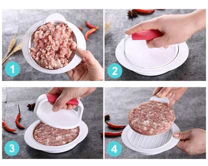 Burger Press Non-Stick Coating Dishwasher Safe Compact