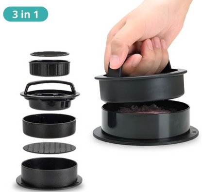 Burger Press Twist Lock Uniform Patties 4.7 Inch