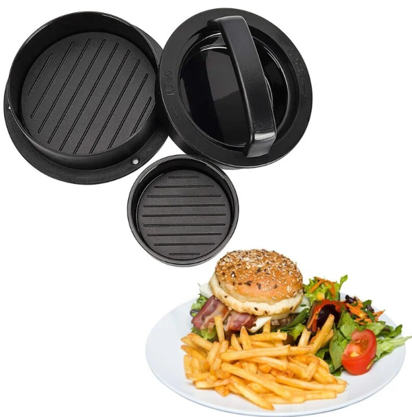 Burger Press Twist Lock Uniform Patties 4.7 Inch