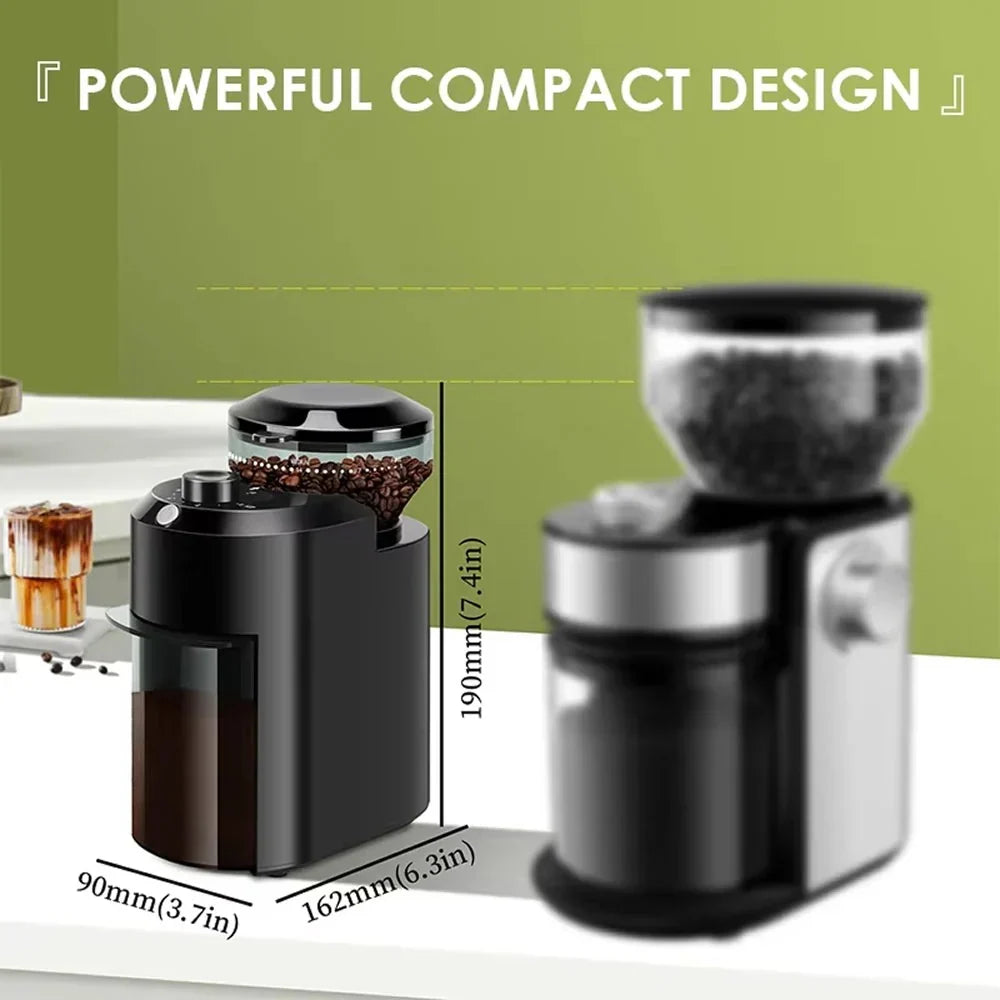 Burr Coffee Grinder 28 Settings Quiet Operation