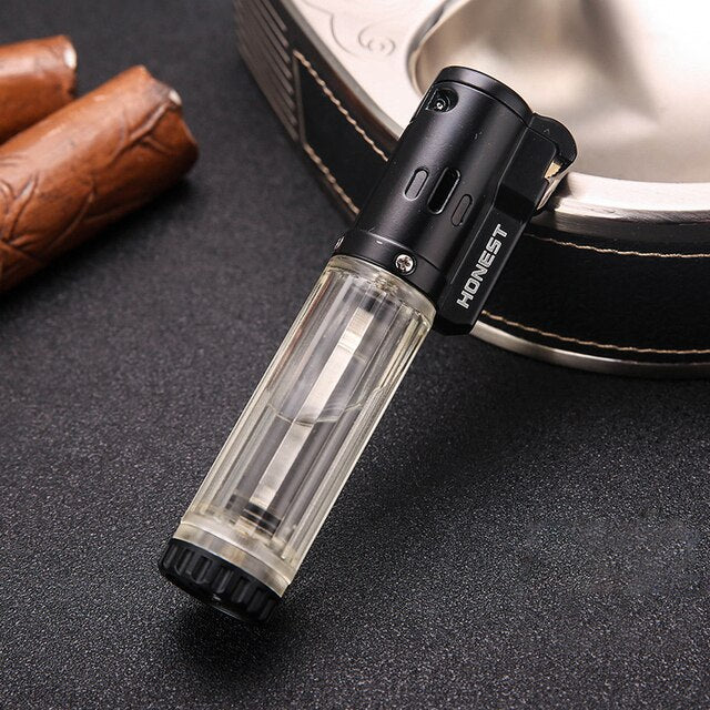 Butane Lighter Turbo Jet Flame Compact Lightweight