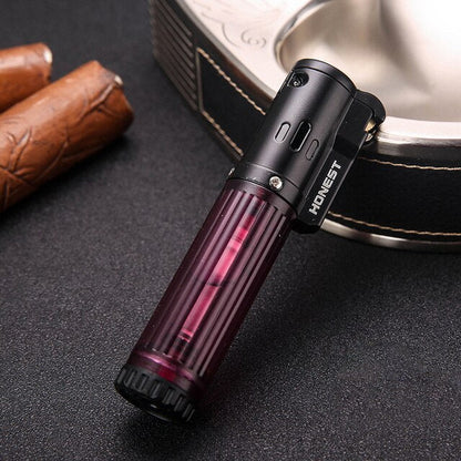 Butane Lighter Turbo Jet Flame Compact Lightweight