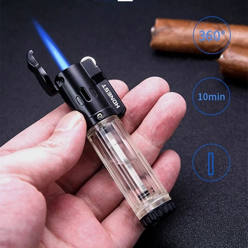 Butane Lighter Turbo Jet Flame Compact Lightweight