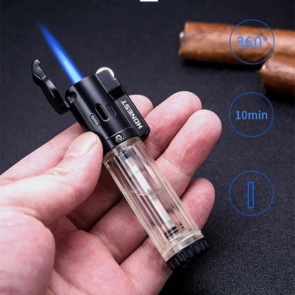Butane Lighter Turbo Jet Flame Compact Lightweight