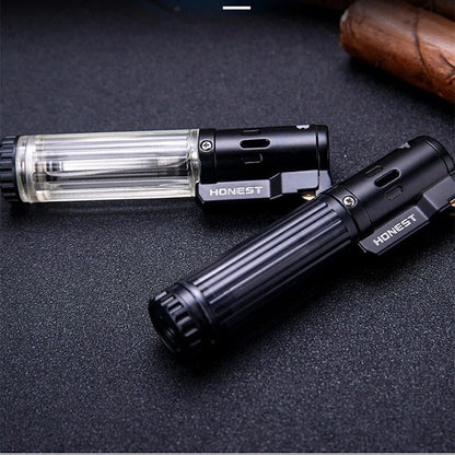 Butane Lighter Turbo Jet Flame Compact Lightweight