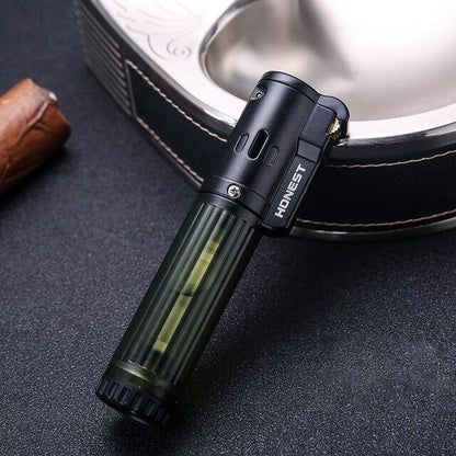 Butane Lighter Turbo Jet Flame Compact Lightweight