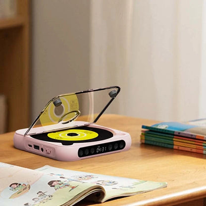 CD Player Bluetooth Portable Hi-Fi Sound 6-Hour Battery Life